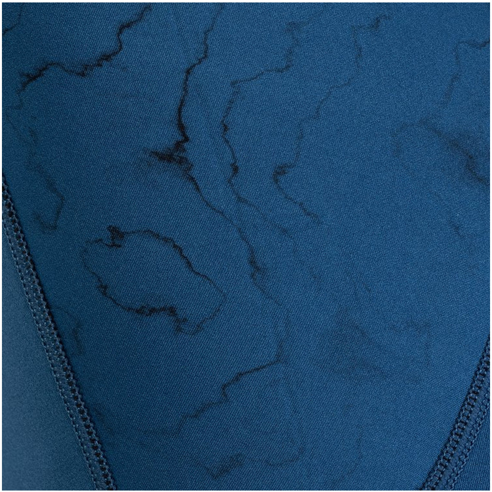 2025 Gul Womens Response Echo 3/2mm Chest Zip Wetsuit RE1328 - Blue / Marble